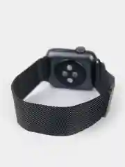 Черный ремешок для Apple Watch, "Миланская петля"