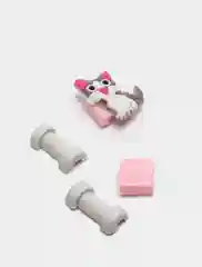 Розовый защита кабеля