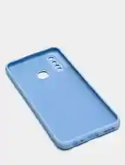 Голубой чехол Vivo Y19 /  Y5S / U3 силиконовый