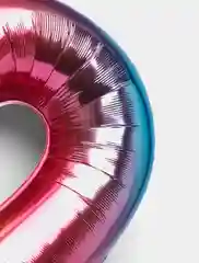 Конфетный фольгированные воздушные шары цифры, 1 метр - 40 дюймов, золотые, серебрянные, радужные