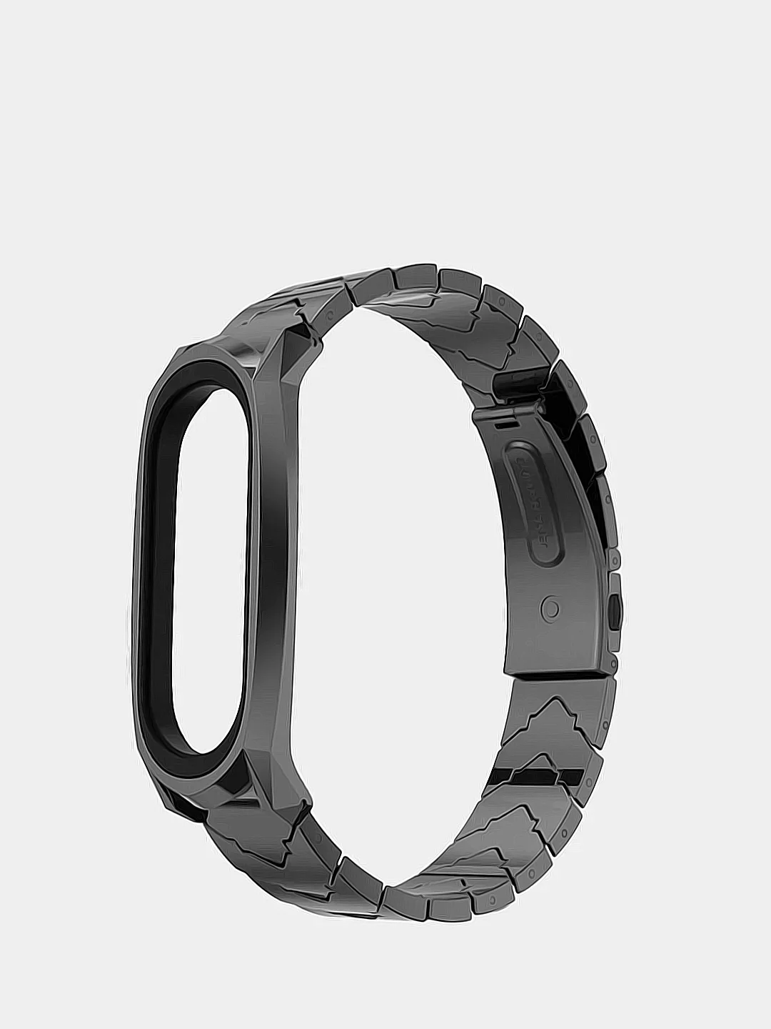 Черный металлические ремешки для Xiaomi Mi Band
