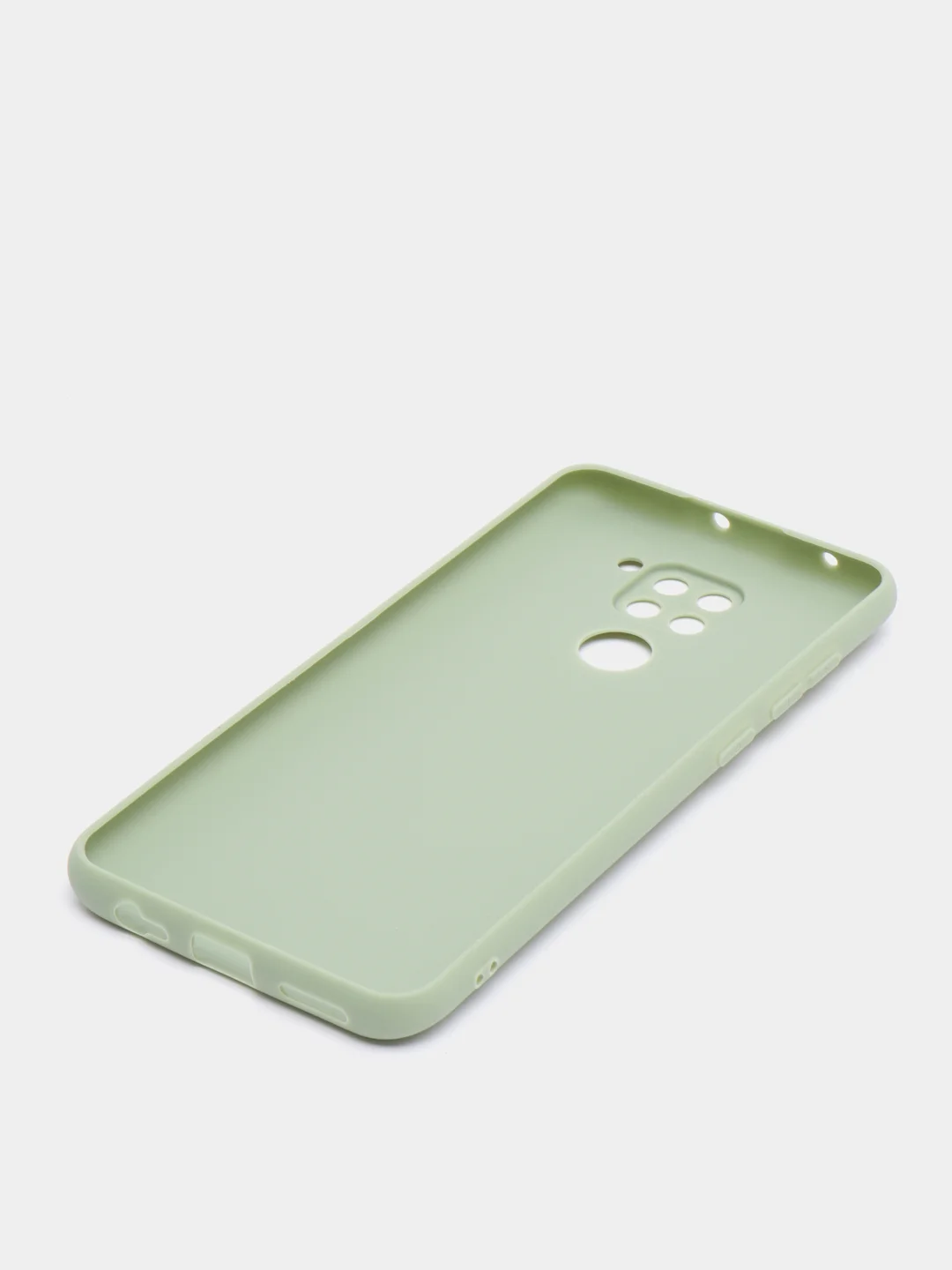 Оливковый чехол Xiaomi Redmi Note 9 силиконовый