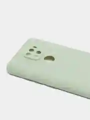 Оливковый чехол Xiaomi Redmi Note 9 силиконовый