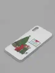 Лайм новогодний чехол Xiaomi Redmi 9A, Сяоми Редми 9А с рисунком "Новый Год", 6 видов