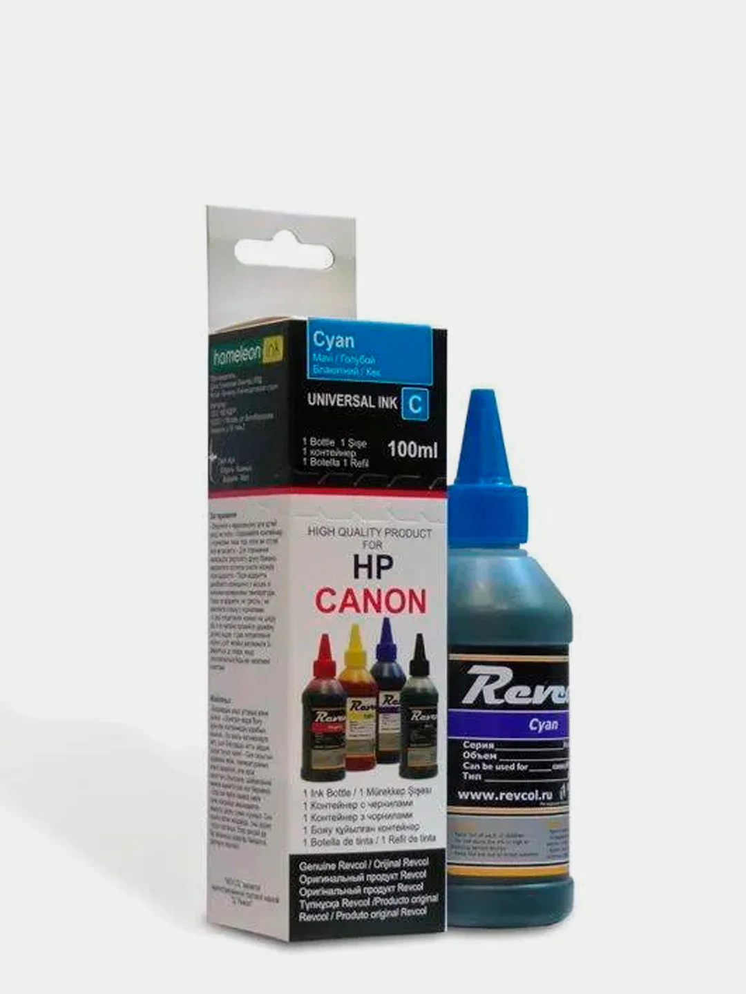 Чернила для HP / Canon, 100 мл, Revcol