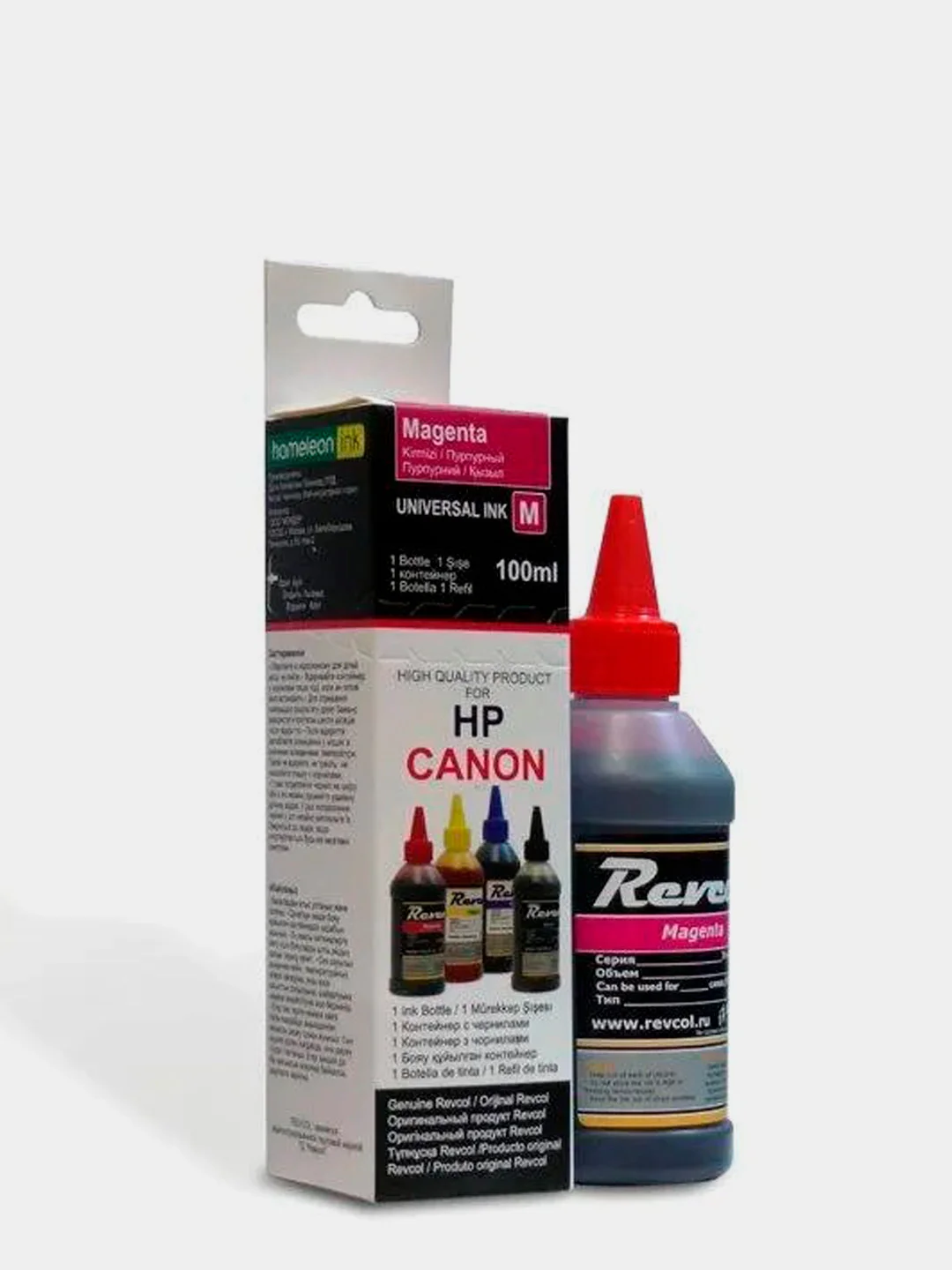 Чернила для HP / Canon, 100 мл, Revcol