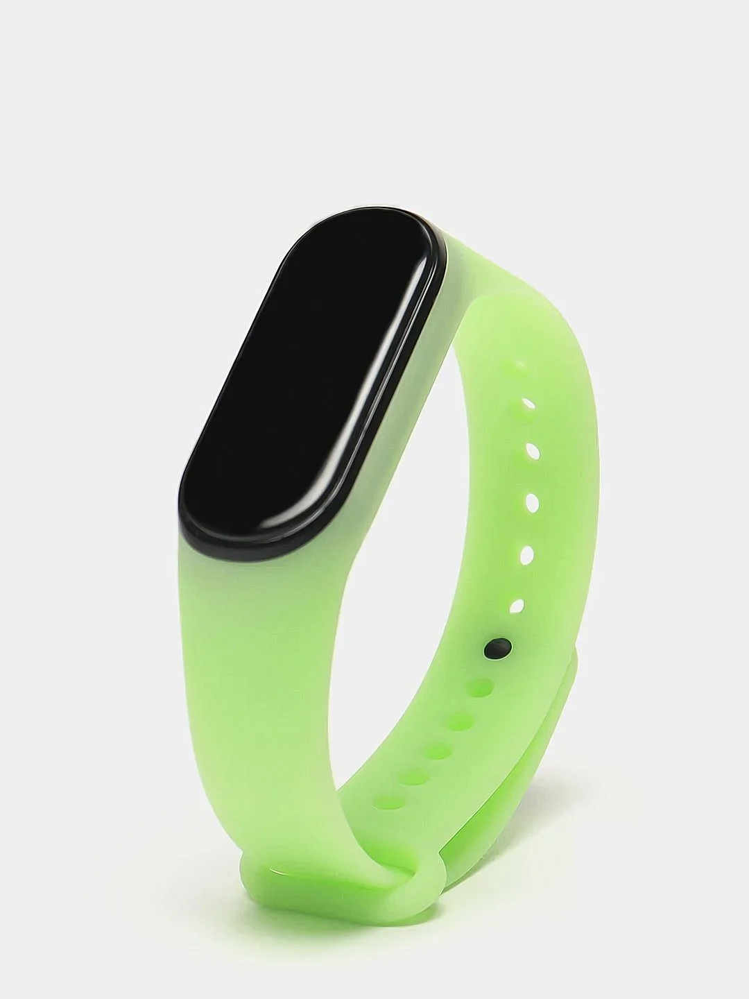 Зеленый светящиеся ремешки для Xiaomi Mi Band 3 и Mi Band 4