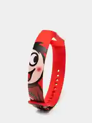 Красный ремешки с рисунком для Xiaomi mi Band 5