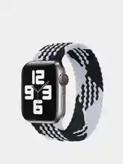 Угольный нейлоновый ремешок для Apple Watch плетёный монобраслет