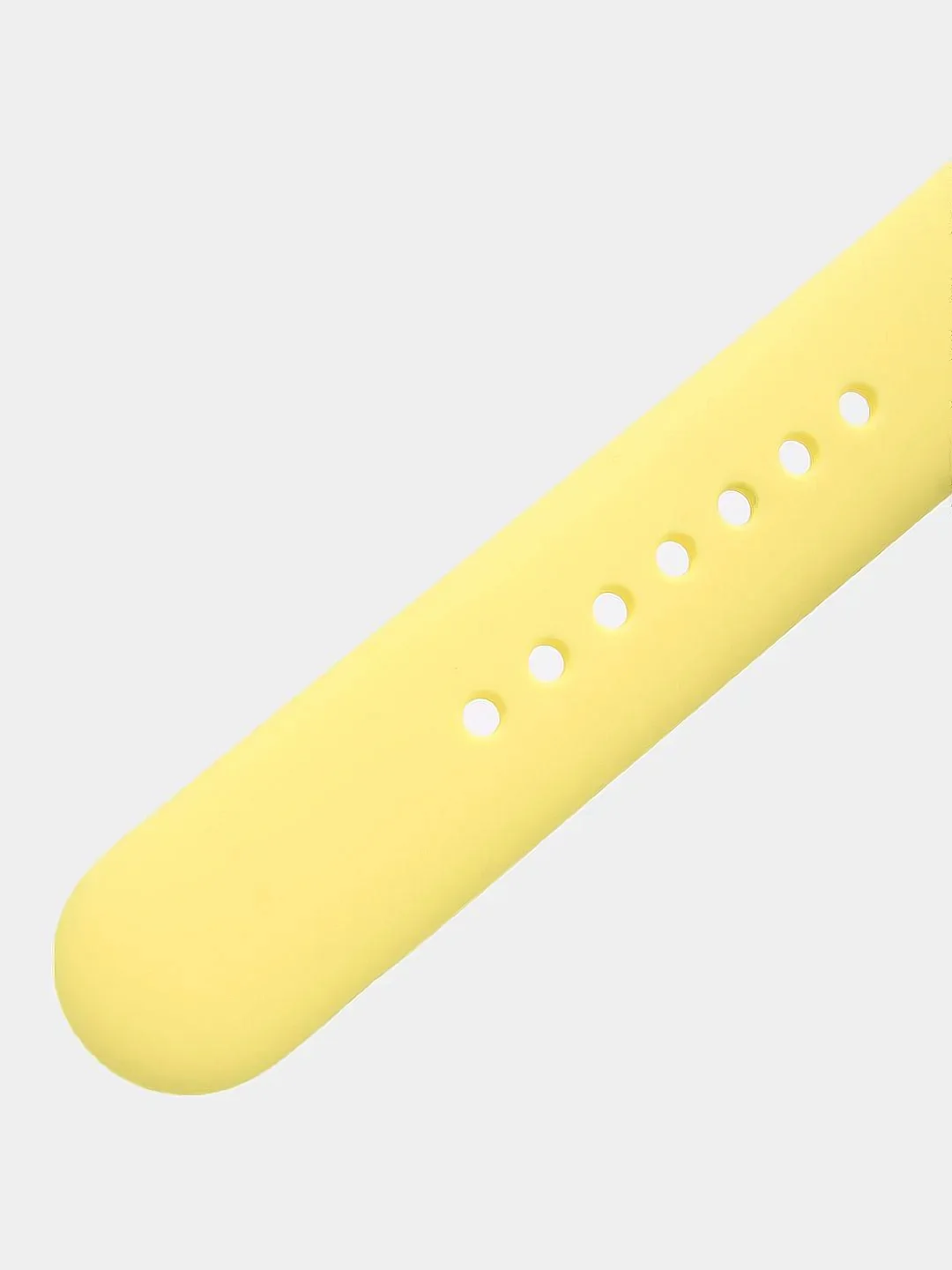 Желтый силиконовый ремешок для Apple Watch
