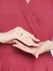 Серебряный кольцо