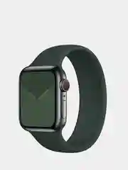 Зеленый силиконовый ремешок монобраслет для Apple Watch