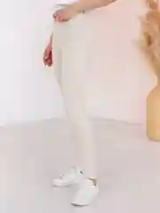 Лимонный джинсы skinny женские зауженные, с высокой посадкой