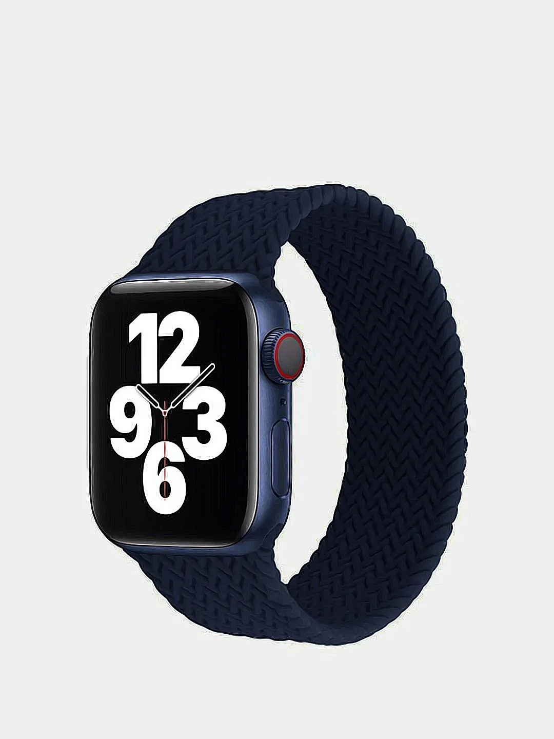 Темно-синий монобраслет-ремешок для Apple Watch, силиконовый