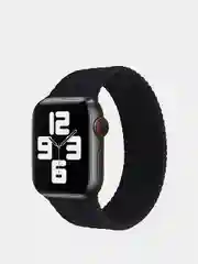 Черный монобраслет-ремешок для Apple Watch, силиконовый