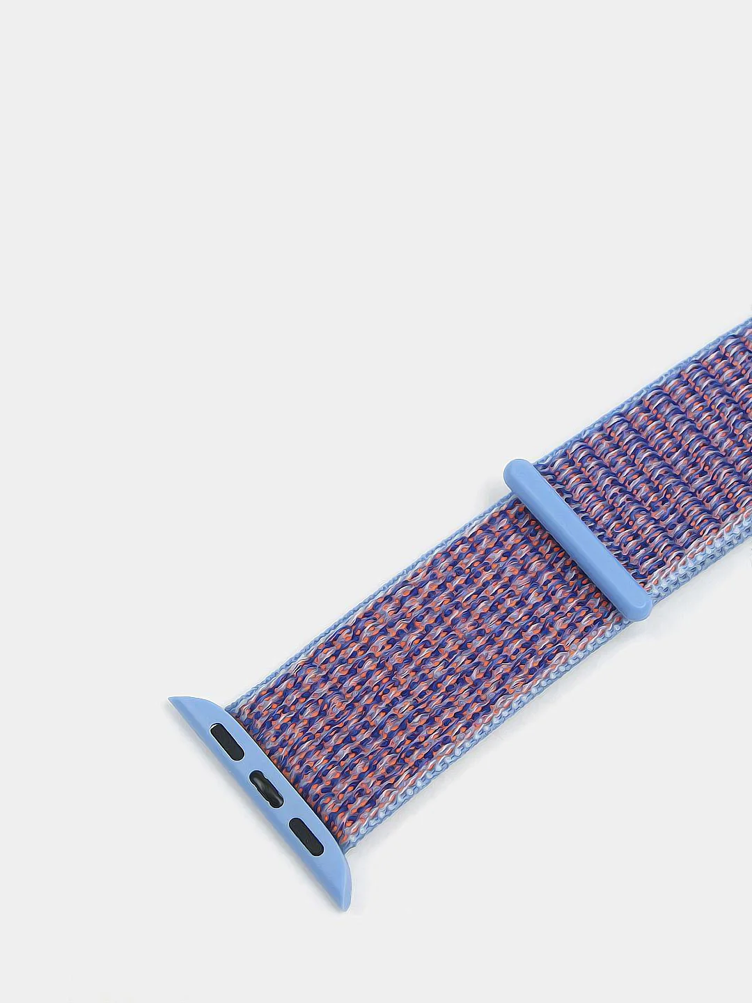 Небесно-голубой нейлоновый ремешок на липучке для Apple Watch