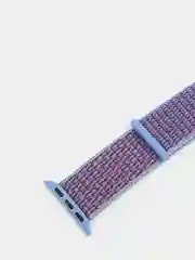 Небесно-голубой нейлоновый ремешок на липучке для Apple Watch