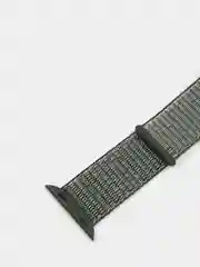 Лесной зеленый нейлоновый ремешок на липучке для Apple Watch