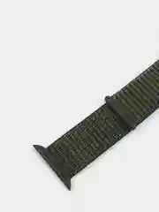 Зеленый нейлоновый ремешок на липучке для Apple Watch