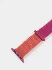 Коралловый меланж нейлоновый ремешок на липучке для Apple Watch