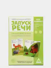 Бирюзовый обучающие карточки "Запуск Речи", с открывающимися окнами, развивающие, 2+