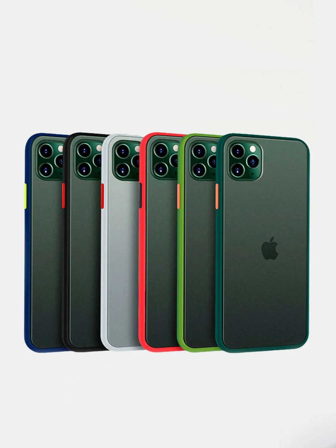Черный матовый чехол для iPhone 12 mini 5.4