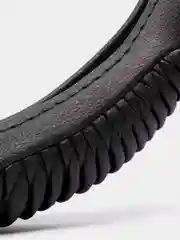 Оплетка на руль (чехол на руль) SKYWAY Sponge ribby 6 подушечек M Черная экокожа S01102223