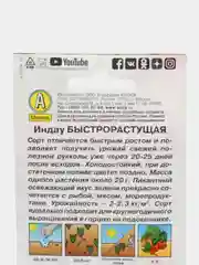 Семена Рукола (индау) "Быстрорастущая"