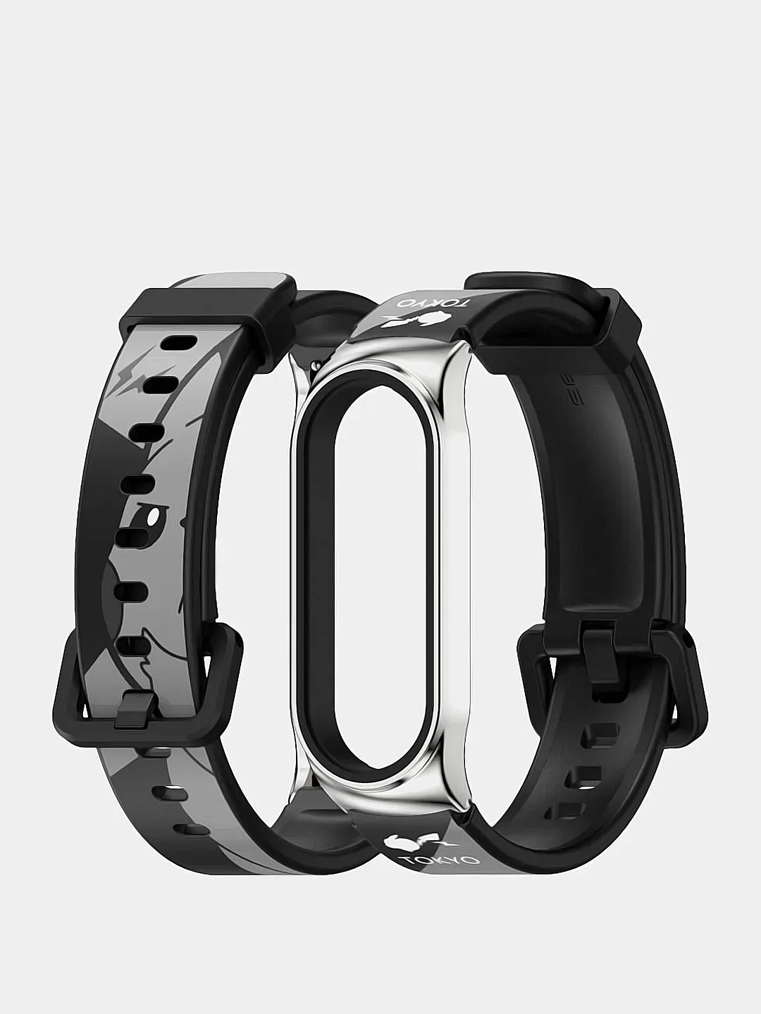 Тёмно-серый ремешки для Xiaomi Mi Band