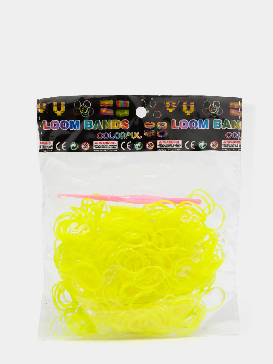 Желтый резинки для плетения Loom Bands 600 шт