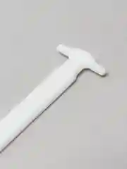 Белый эластичные шнурки, силиконовые