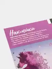 Прозрачный наклейки-стикеры для ежедневника.  Бумажные наклейки для творчества, 72 вида