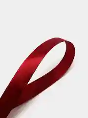 Багровый лента атласная, 12 мм, рулон 22 м