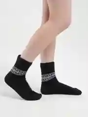 Черный носки махровые женские