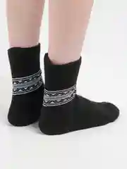 Черный носки махровые женские
