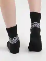 Черный носки махровые женские