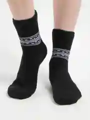 Черный носки махровые женские