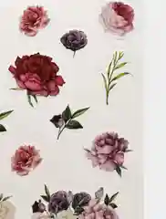 Коралловый наклейки-стикеры для ежедневника.  Бумажные наклейки для творчества, 72 вида