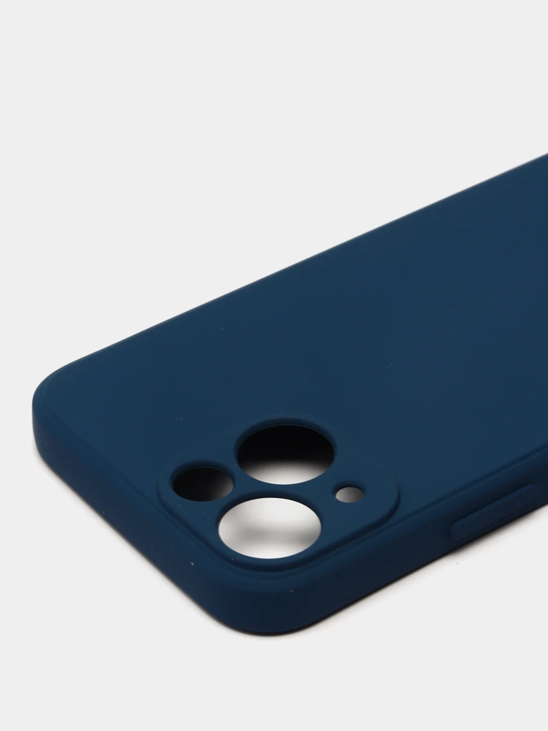 Темно-синий чехол iPhone 11 13 12 Pro Mini силиконовый ( Айфон Про Мини )
