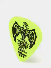 Медиатор Ernie Ball, светится при неоновом освещении, зелёный