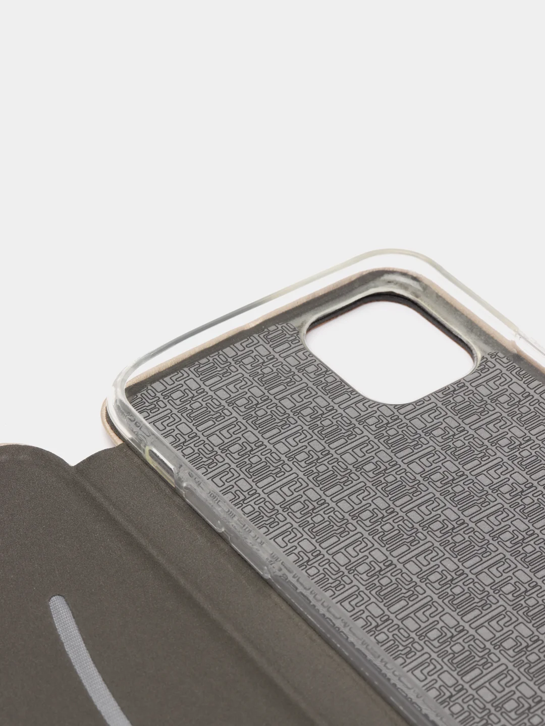 Золотой чехол книжка iPhone 11 Pro Max