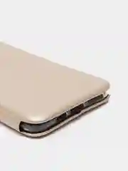 Золотой чехол книжка iPhone 11 Pro Max