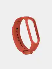 Рыжий ремешок для Xiaomi Mi Band 5 6 фитнес браслета силиконовый