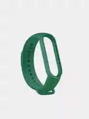 Тёмно-зелёный ремешок для Xiaomi Mi Band 5 6 фитнес браслета силиконовый