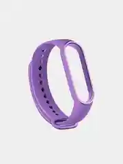 Лавандовый ремешок для Xiaomi Mi Band 5 6 фитнес браслета силиконовый