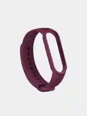 Марсала ремешок для Xiaomi Mi Band 5 6 фитнес браслета силиконовый
