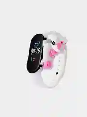 Розовый ремешок для браслета mi band 5