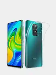 Прозрачный силиконовый чехол для телефона Redmi Note 9