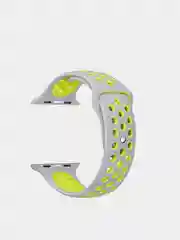Желтый спортивный ремешок для Apple Watch 3 / 4 / 5, 8 видов