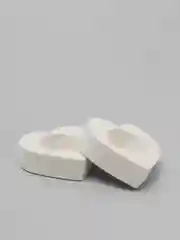 Подсвечник "Сердце", 6 х 6 х 3 см, диаметр 3,5 см